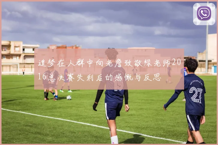 追梦在人群中向老詹致敬绿老师2016总决赛失利后的感慨与反思